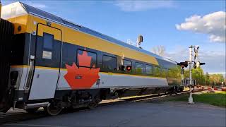 VIA Rail #26 and #29 at Villeroy on may 12th 2024