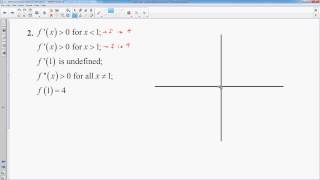 1.z - Sketching Functions Based on Derivative Info