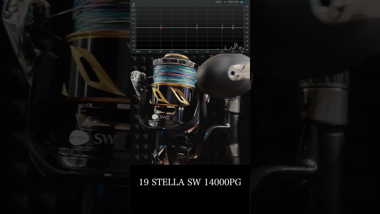 ドラグ音レコーディング 19 STELLA SW14000PG[釣りまいショート 