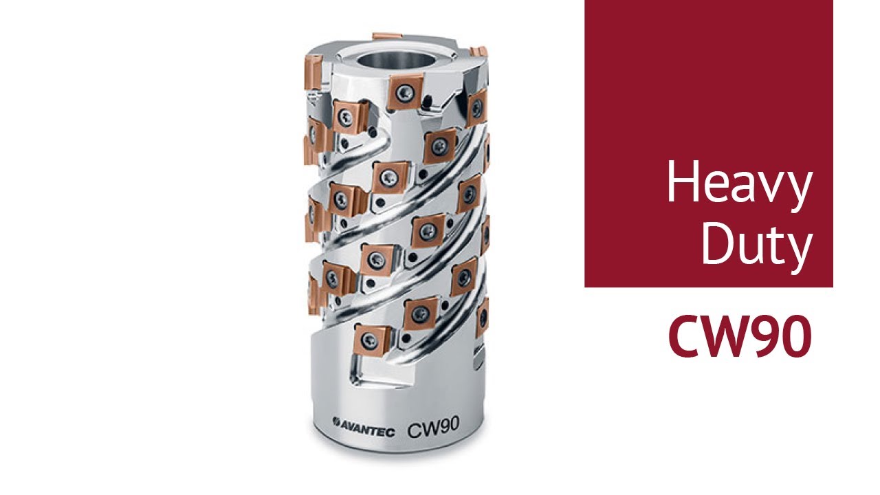 Key application Heavy Duty – Shell End Mill CW90