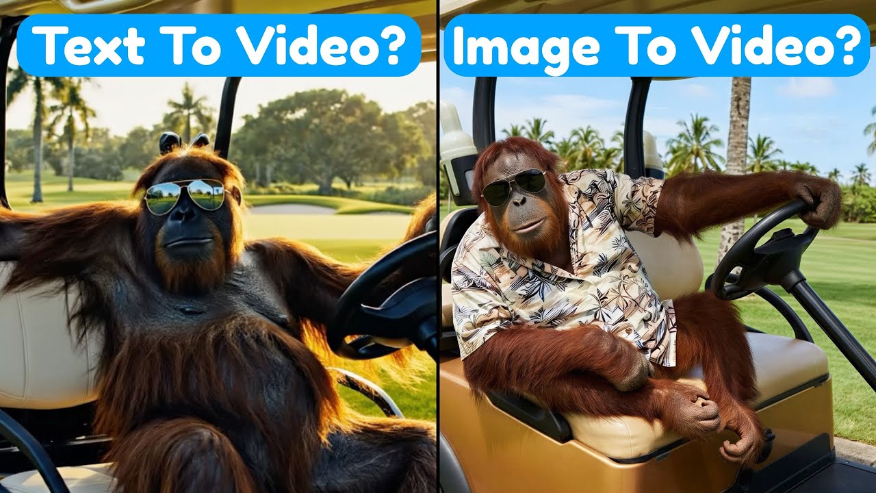 Image To Video vs Text To Video - YouTube
