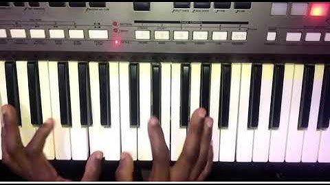 Backing/Chopping like James Mireku with simple progression