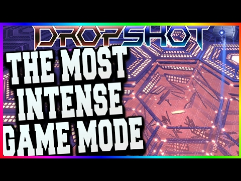 THE MOST INTENSE GAME MODE ON ROCKET LEAGUE!! (DROPSHOT GAMEPLAY ...