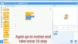How to make our sprite not move out of screen|by Scratch Classes