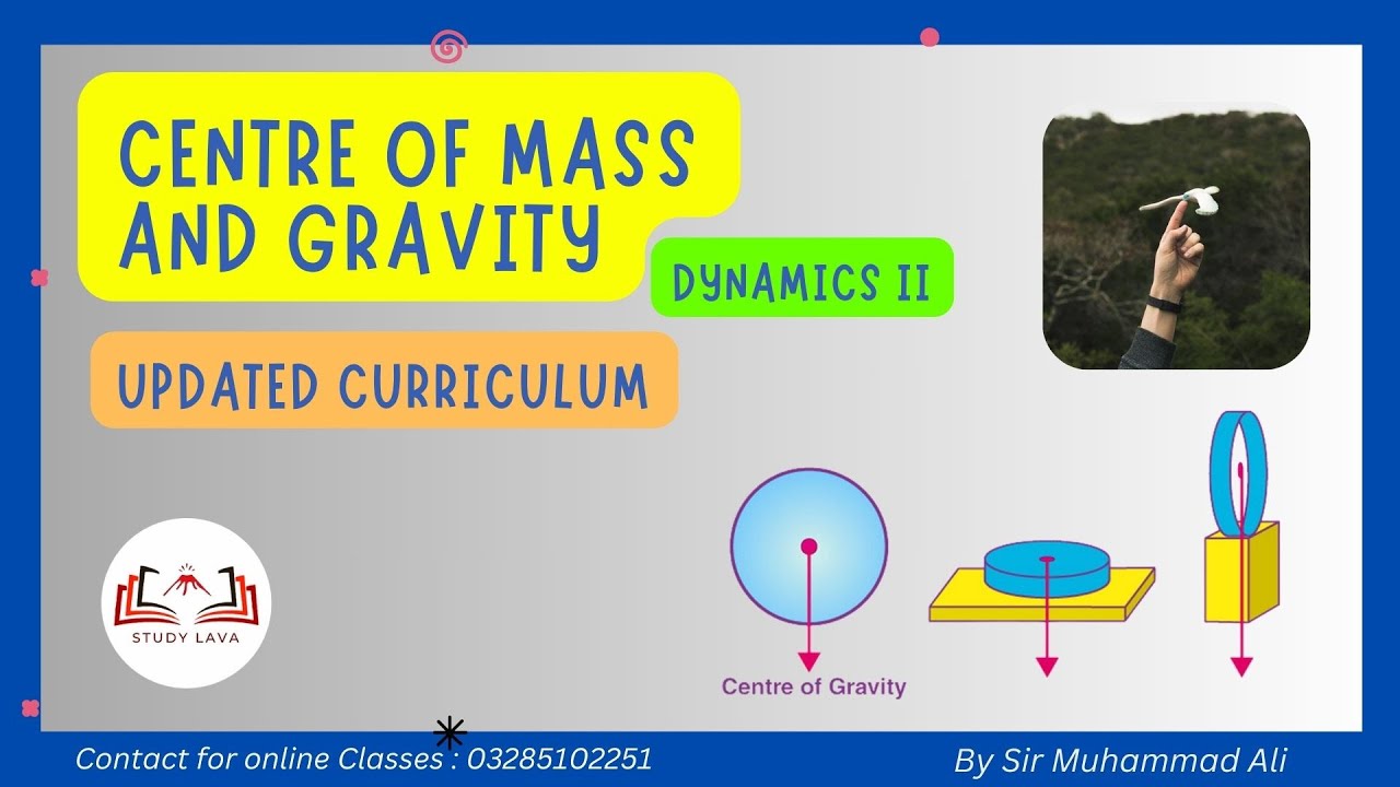Centre of Mass and Centre of Gravity I Updated Curriculum 2024 I Study ...