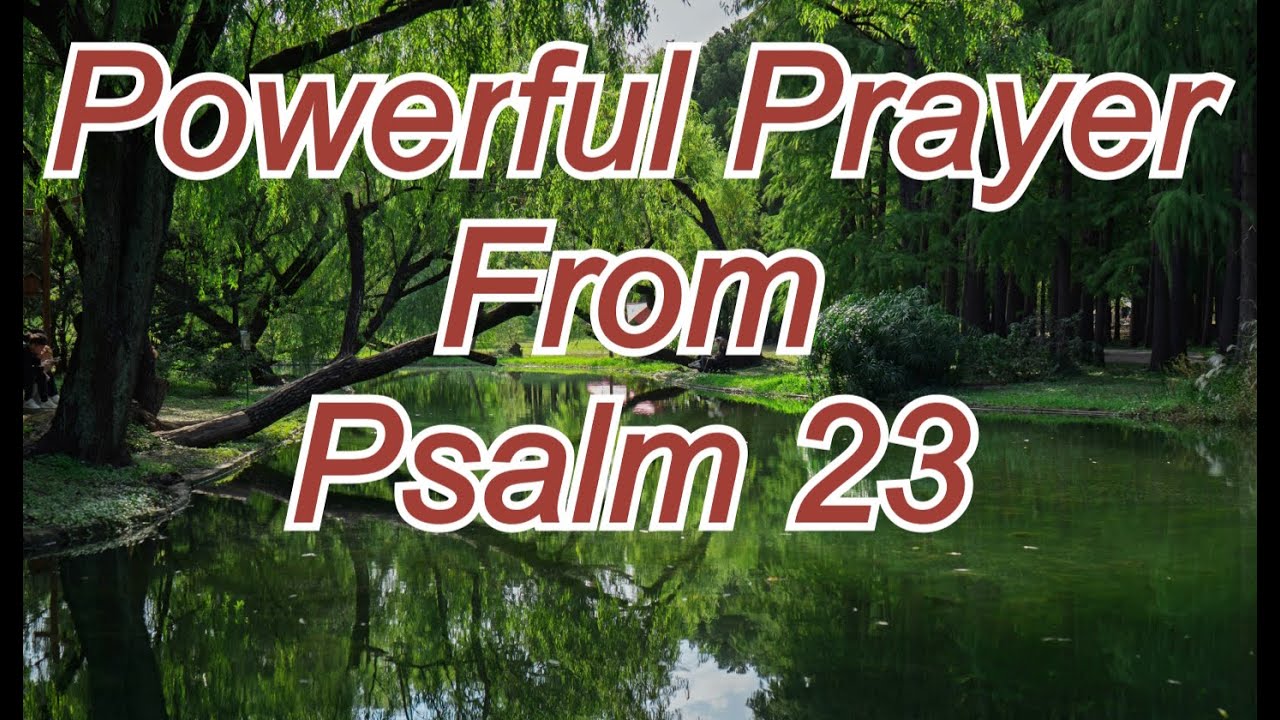 POWERFUL PSALM 23 PRAYER | The Lord Is My Shepherd | Peace, Rest & Strength