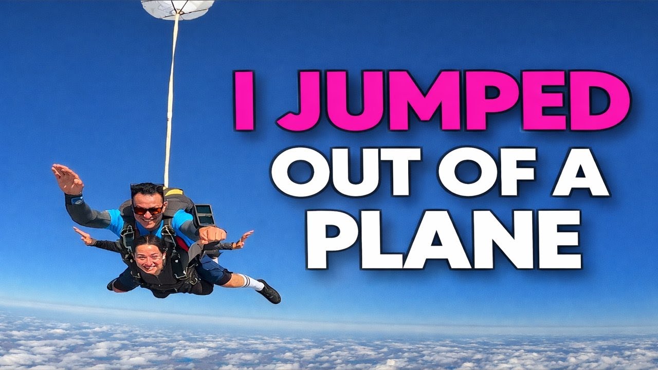 I JUMPED OUT OF A PLANE AND LIKED IT ‪‪❤︎‬ first time skydiving