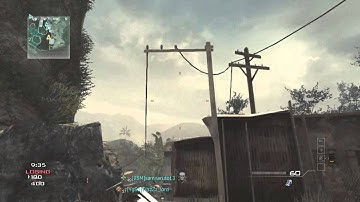 My MW3 Random Throwing knife