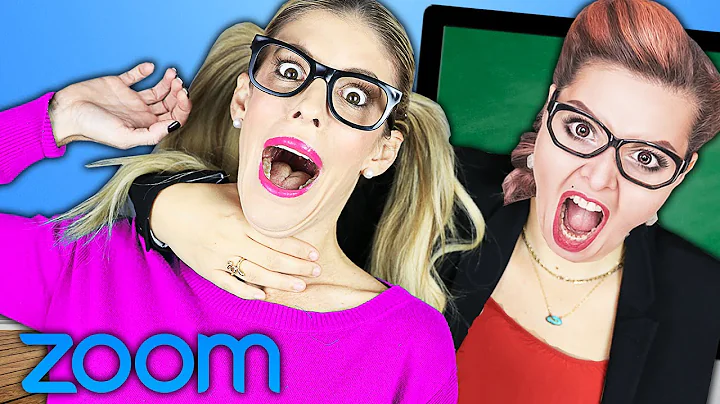 We Crashed Real Zoom School Classes by Hacking In!...