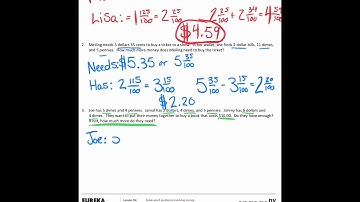 Module 6, Lesson 16 Homework Help