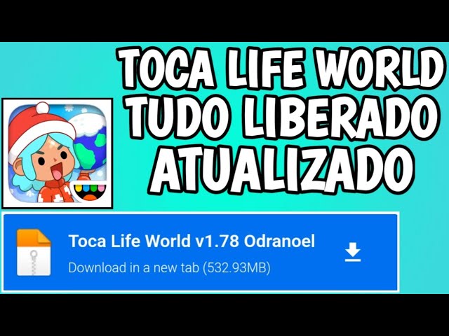 TOCA LIFE WORLD TUDO DESBLOQUEADO v1.75 ATUALIZADO 2023 