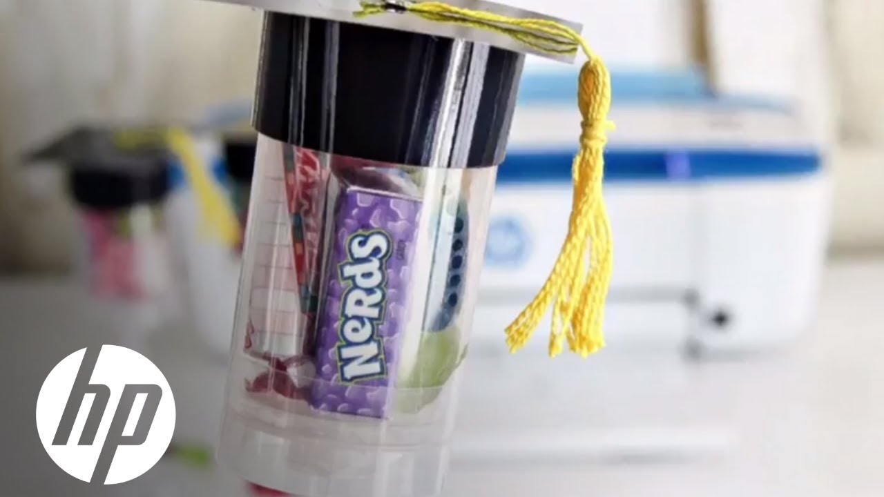 favors synonym Graduation Cap Party Treats | HP Printers | HP