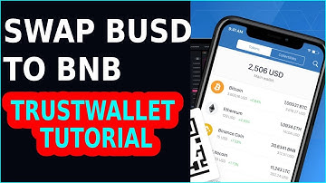 Poocoin Tutorial on Trustwallet - Swap BUSD to BNB