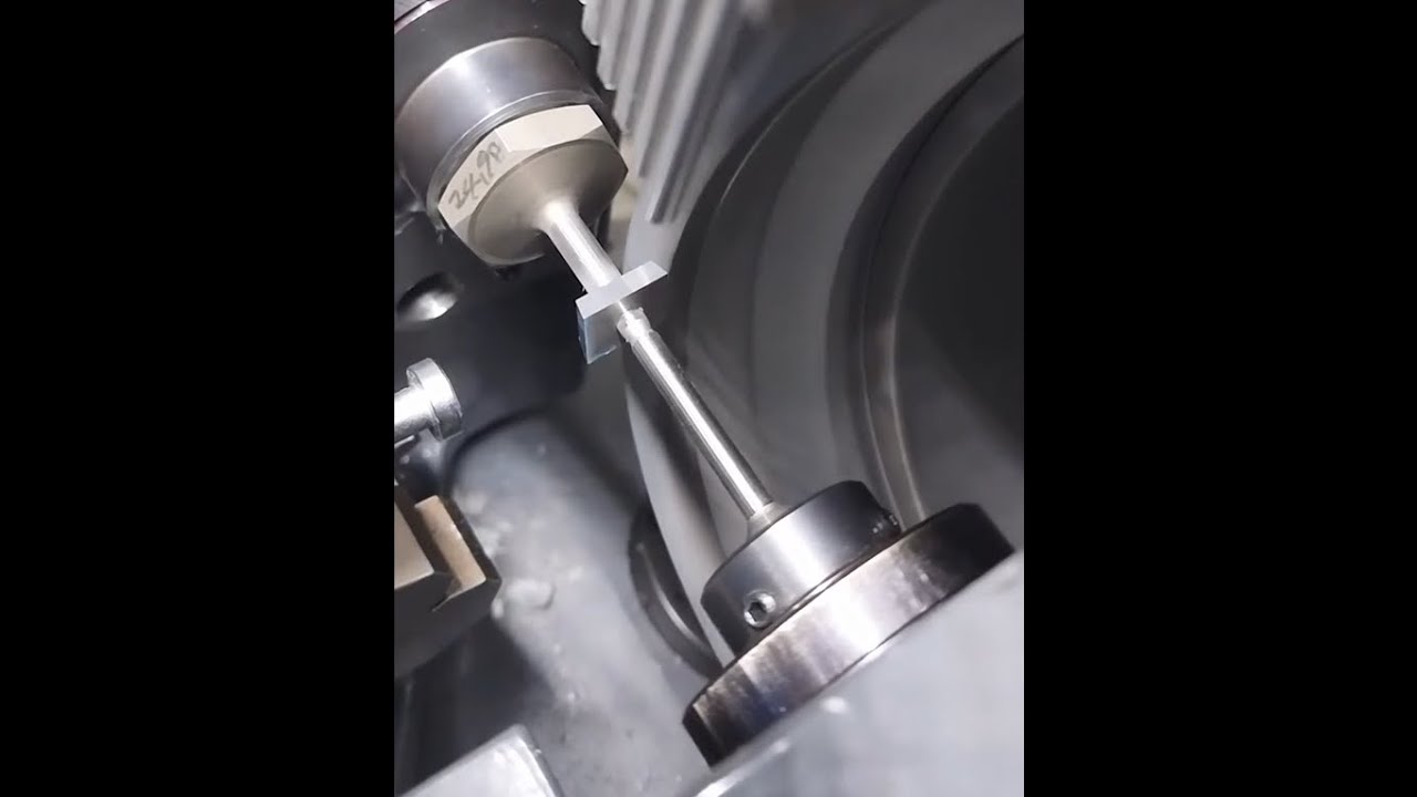 [TMC CAM - Periphery Grinder] Insert Tip Grinding 인서트 팁 연마 - YouTube