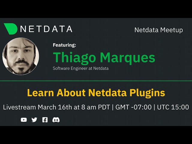 Netdata Meetup: Learn About Netdata Plugins