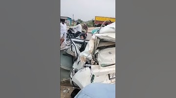 maruti suzuki vs Tata Build Quality Accident Video #accidentnews #carreview #trendingshorts #viral