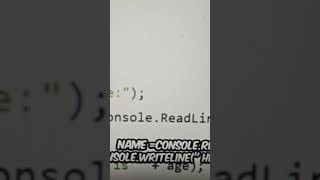 C Sharp Chapter 2: Data types and Variables