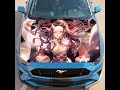 Demon Slayer Car Hood Wrap Vinyl Decal | FavorGraphics.Com