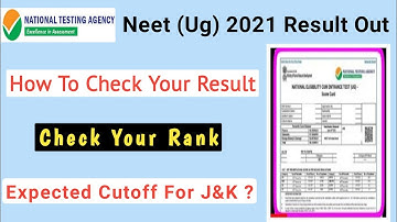 Big Updates! NEET 2021 Result Declared Official Update || How to Check NEET Result