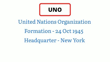 UNO | Covering MCQs | Sir Naeemullah