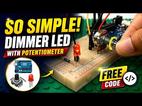 Arduino LED Brightness Control with Potentiometer | PWM Tutorial for Beginners