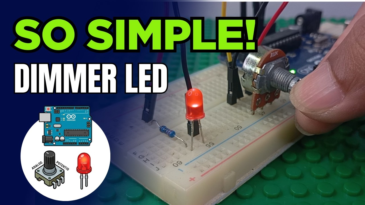 Arduino LED Brightness Control with Potentiometer | PWM Tutorial for ...