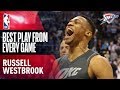 Russell Westbrook's Best Play From Every Game of the 2017-2018 NBA Season | AVERAGED A TRIPLE DOUBLE