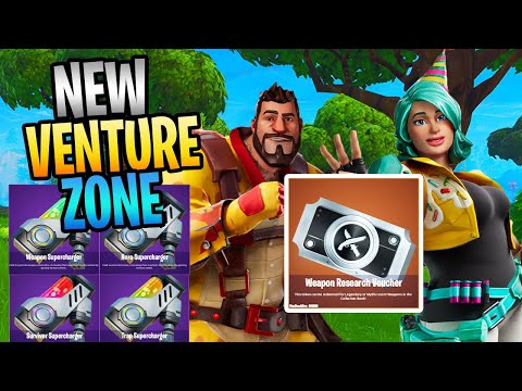 Huge Stw Update Increased Power Levels Weapon Vouchers Venture Zone And New Mythics Youtube