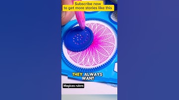Magic Ruler Tricks: Draw Perfect Circles with Big Wisdom! #Shorts #2024 #spirograph