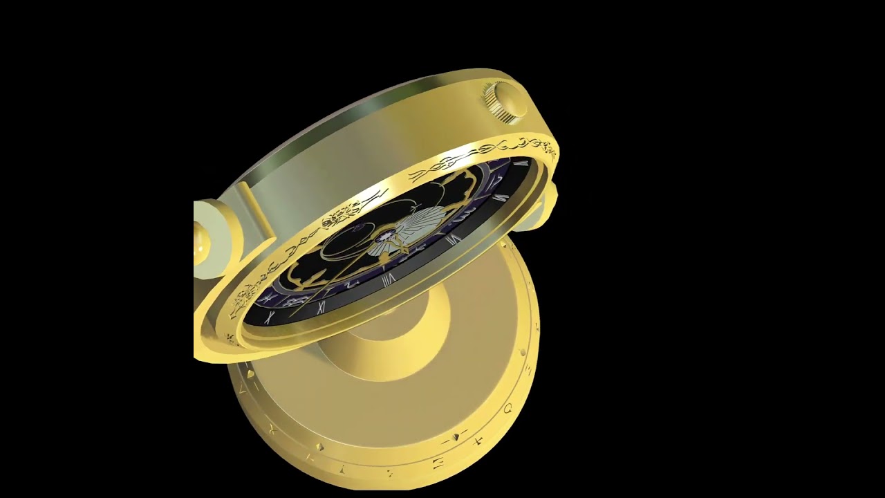 LORD OF HEROES  Desk clock