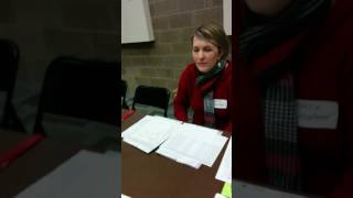 Registration Desk (instructions)