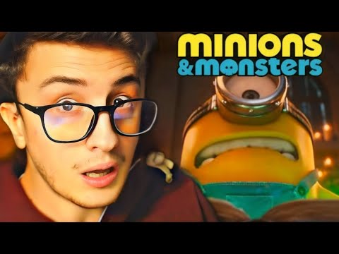WAIT... I DIDN'T EXPECT THIS!! - Reaction to the Official Trailer for MINIONS & MONSTERS