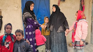 Nomadic life: Kokab's difficult farewell to his children, a tearful meeting with his parents