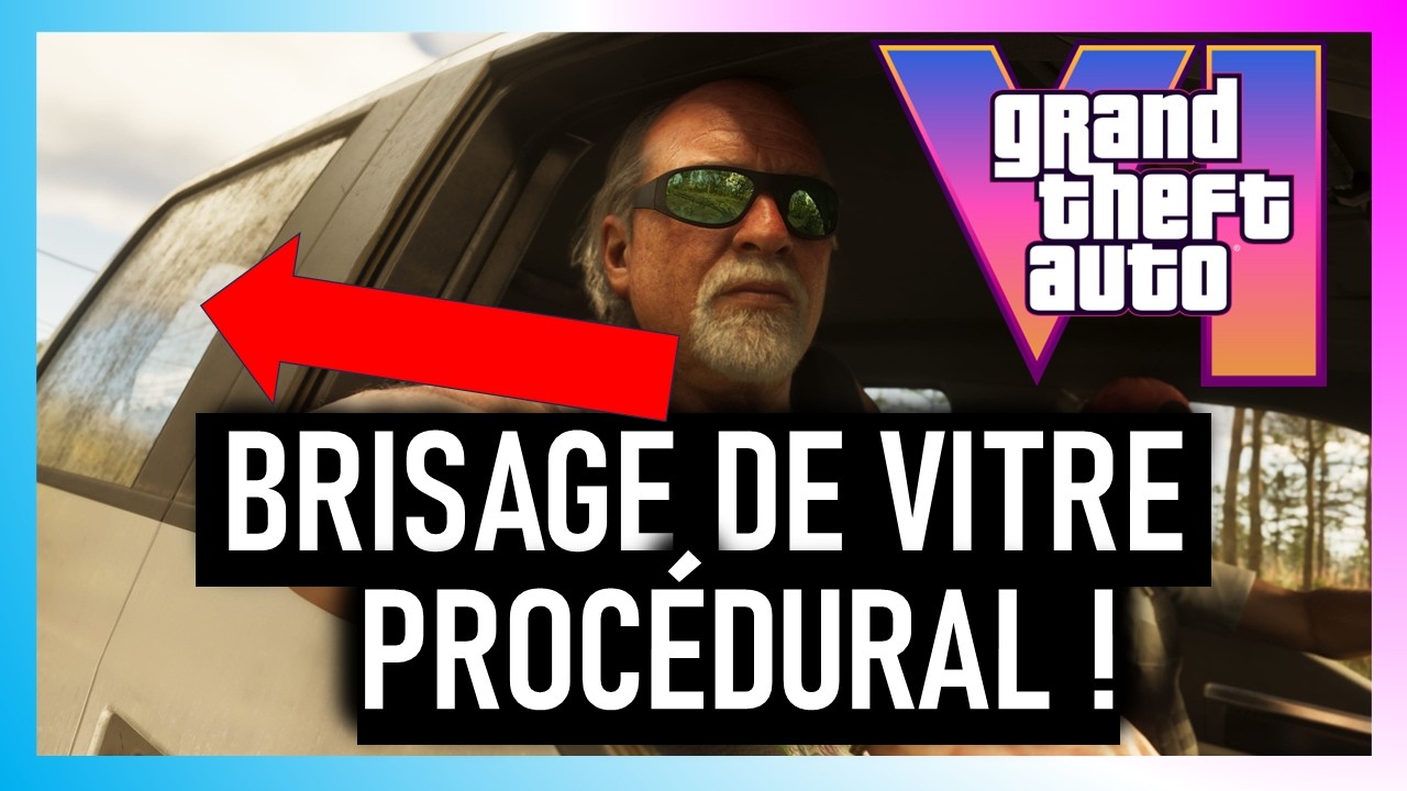 🚨 GTA 6 : UN SYSTÈME DE VERRE CASSABLE PROCÉDURAL NEXT-GEN POUR LES VOITURES !