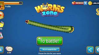 WORMS Go CRAZY Eating CAKE 🍰 & FRUIT 🍓 | Funny Worms Zone.io Gameplay Challenge 🐍🔥 screenshot 4