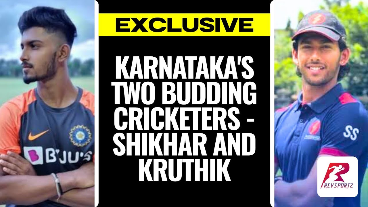 Ahead of the Ranji Trophy final, meet Karnataka's two budding cricketers - Shikhar and Kruthik.