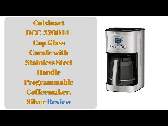  Cuisinart DCC-3200 14-Cup Glass Carafe with Stainless