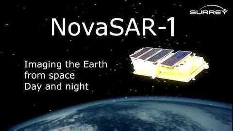 NovaSAR-1 S-Band radar satellite