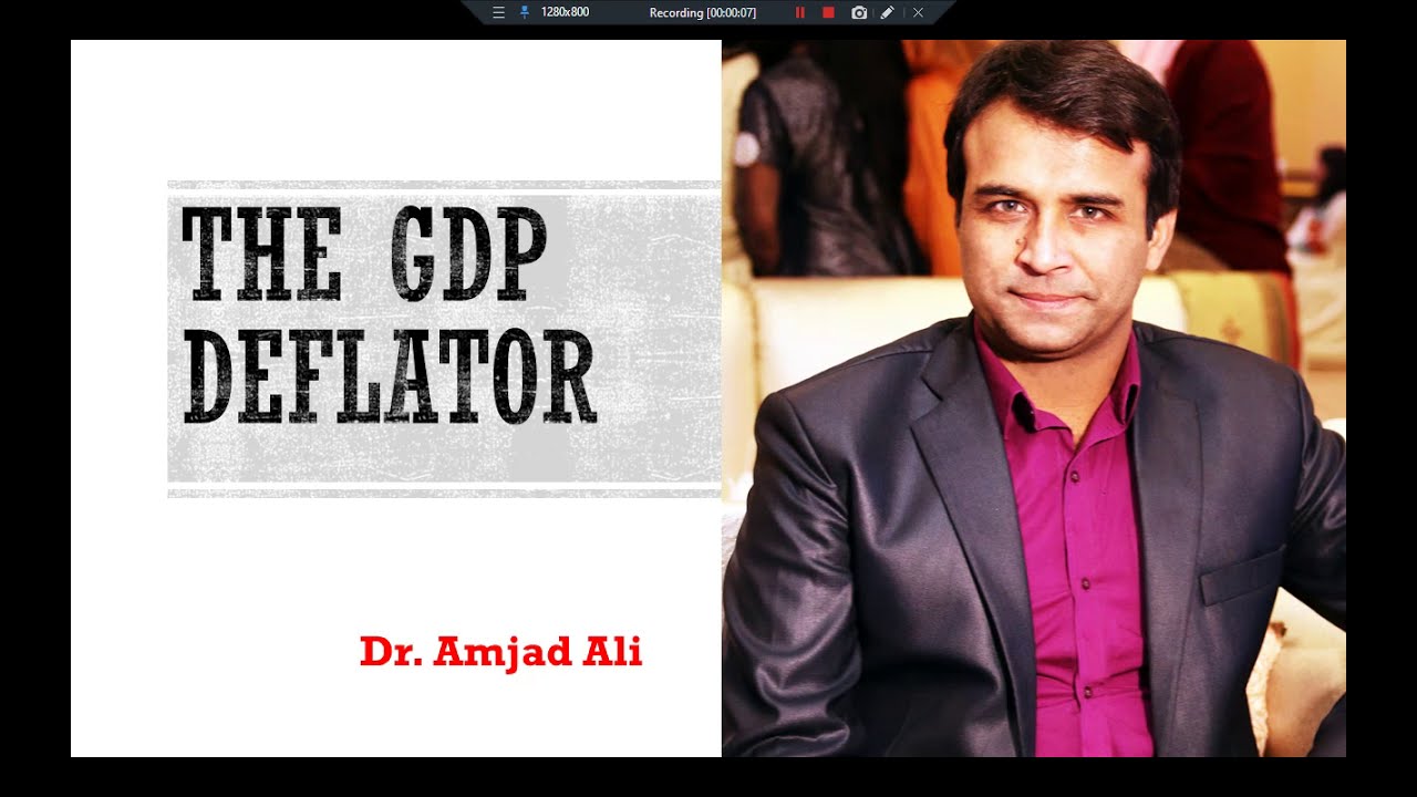 The GDP Deflator 