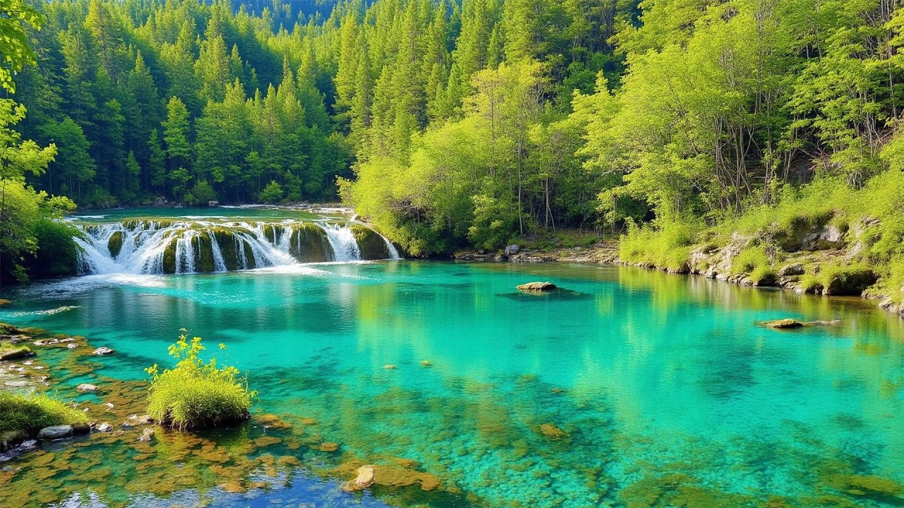 Прекрасная расслабляющая музыка 🌿 Успокойте ум, снимите тревогу и оздоравливайте нервную систему