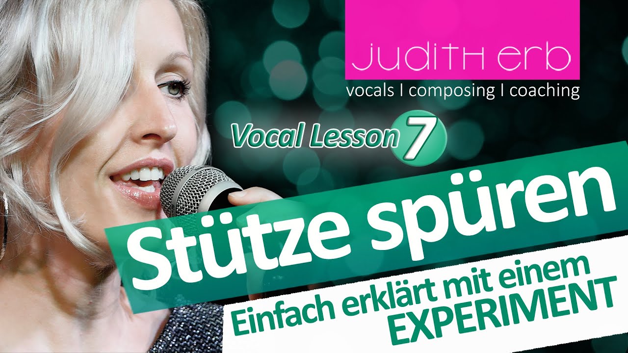 Wie fühlt sich die „STÜTZE“ beim Singen an, wenn Du sie richtig bildest! 🎤🤔