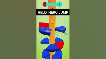 Helix Hero jump|#helixjump #gaming #shortsfeed