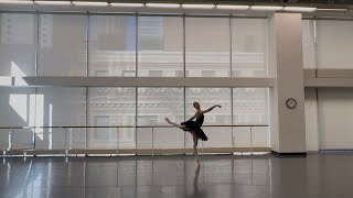 Zosia Penherski 2026 audition video classical variation, barre and center