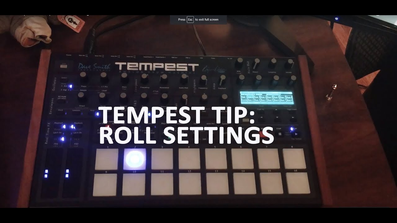 Quick Tip DSI Tempest Roll Timing Settings adlı videoyu YouTube'da izle Quick Tip DSI Tempest Roll Timing Settings adlı videoyu YouTube'da izle