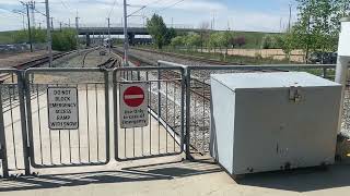 ETS LRT SD160 #1043 #1061 #1079 (Capital Line) Arriving Northbound to Clareview Station
