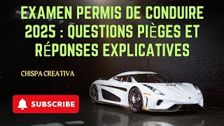 Permis De Conduire Maroc 2025 Test Dexamen Avec Réponses Explicatives