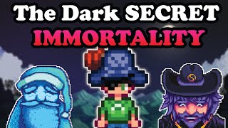 The DARK Secret of The Immortal Village in Stardew Valley