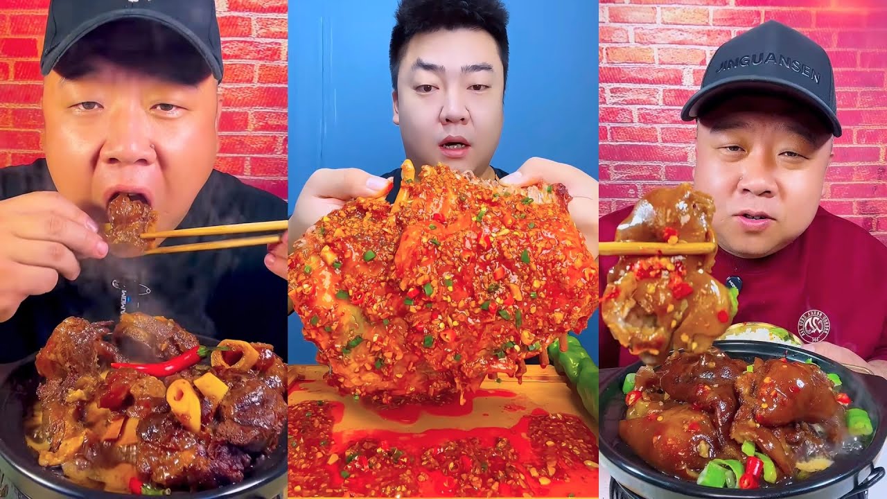 Chinese food program. Eat hot pork, it's very delicious.#Chinese#food#program#Eat#pork,d#elicious. 