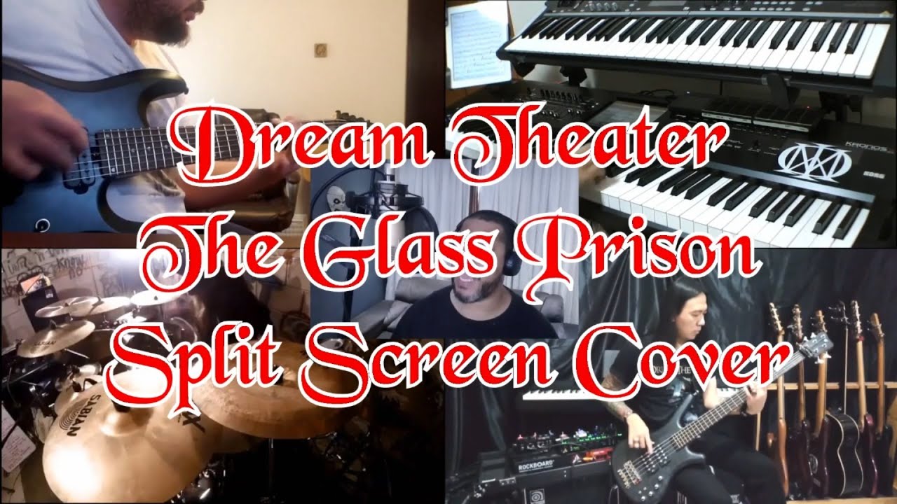 The Glass Prison - Dream Theater Split Screen Cover - Lie Andi Warwick Corvette $$ Double Buck