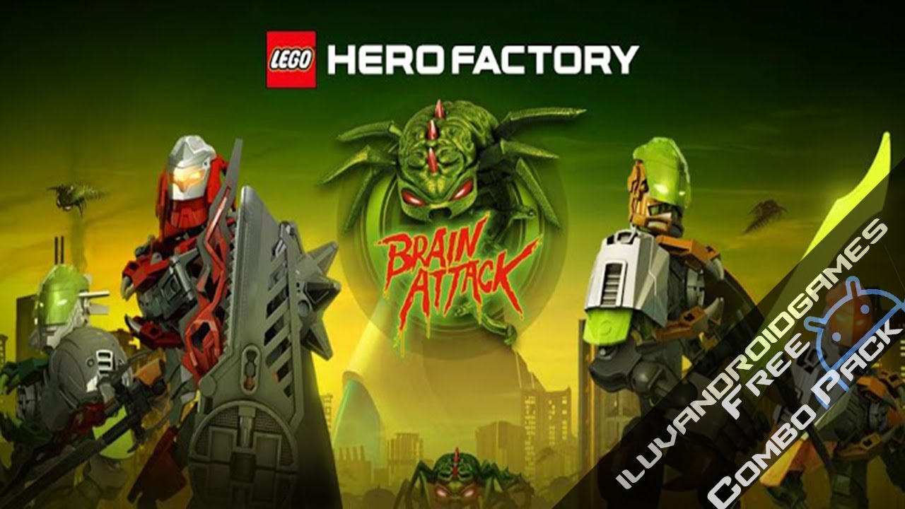 Free Combo Pack for LEGO® HeroFactory Brain Attack - Android via Freedom